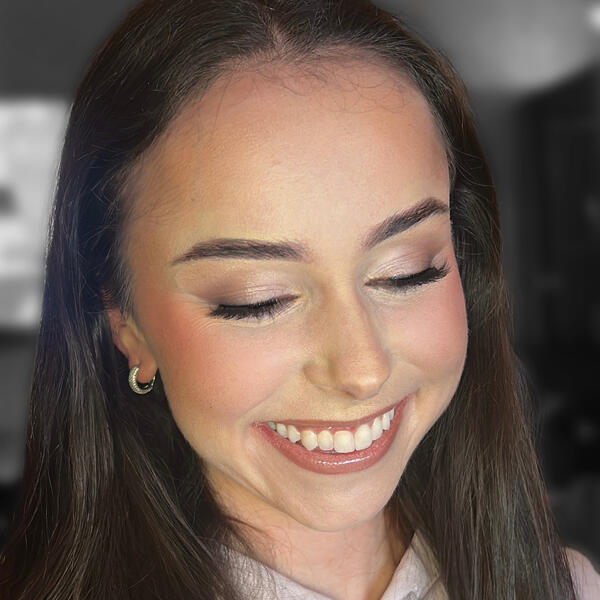 Radiant shimmery glow